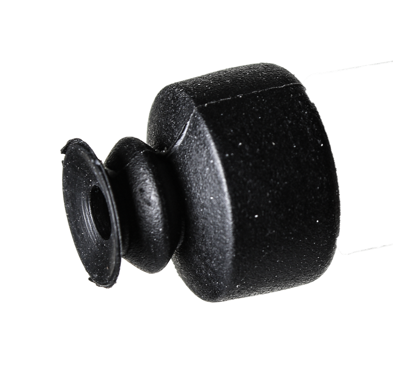 Faltensauger NBR mit 1 1/2 Falten, Ausführung: Ø 10 mm, Länge 16,5 mm