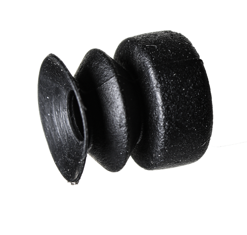 Faltensauger NBR mit 1 1/2 Falten, Ausführung: Ø 15 mm, Länge 16 mm