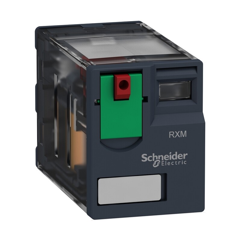 Miniature plug-in relay 4 CO (24VAC, 24VDC, 48VAC, 110VAC, 230VAC)