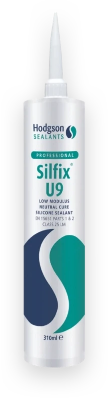 Silfix U9 310ml Black Low Modulus Silicone Sealant x1