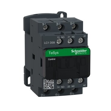 TeSys D contactor - 3P(3 NO) - AC-3 - <= 440 V 9