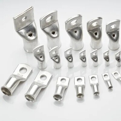 Copper Tube Terminals For Cable Size 25mm² - Stud Size 5mm Copper Tube Terminals For Cable Size 25mm² - Stud Size 5mm