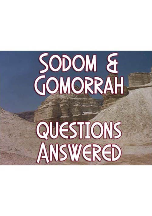 Questions Answered: Sodom and Gomorrah E-book