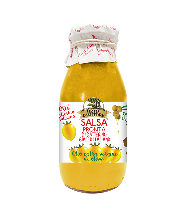 Salsa di Datterino Giallo - Orto d'Autore Salsa di Datterino Giallo - Orto d'Autore