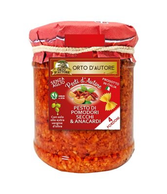 Pesto Di Pomodori Secchi E Anacardi - Orto d'Autore