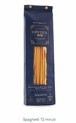 Spaghetti 12 minuti-Pastifificio Gentile Spaghetti 12 minuti-Pastifificio Gentile