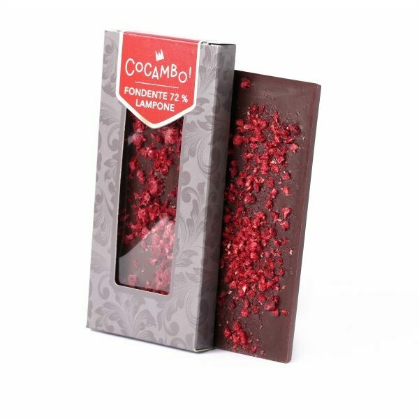 Fondente 72% e lampone Fondente 72% e lampone