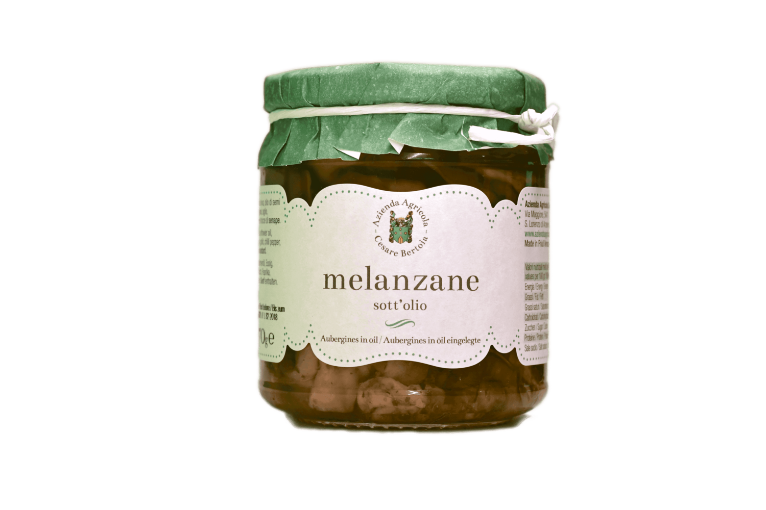 Melanzane sott'olio - Casato Bertoia