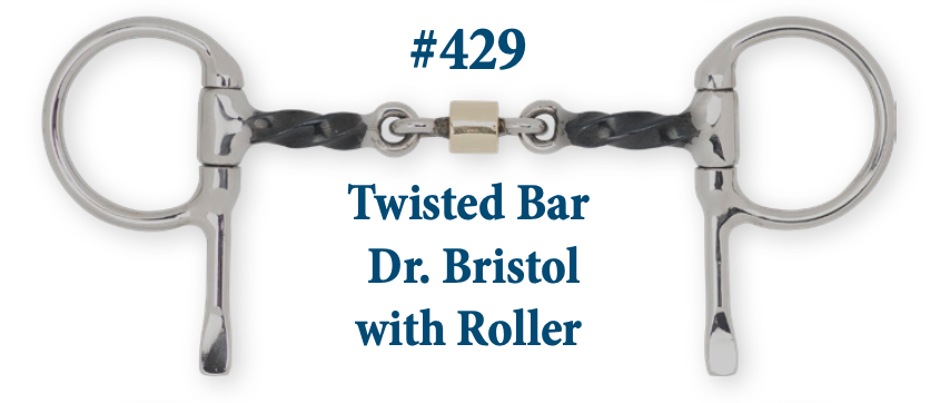 B429 Twisted Bar Dr. Bristol w/ Roller