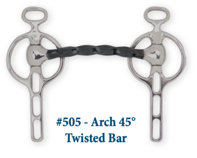 B505 Pony Liverpool Arch 45* Twisted Bar