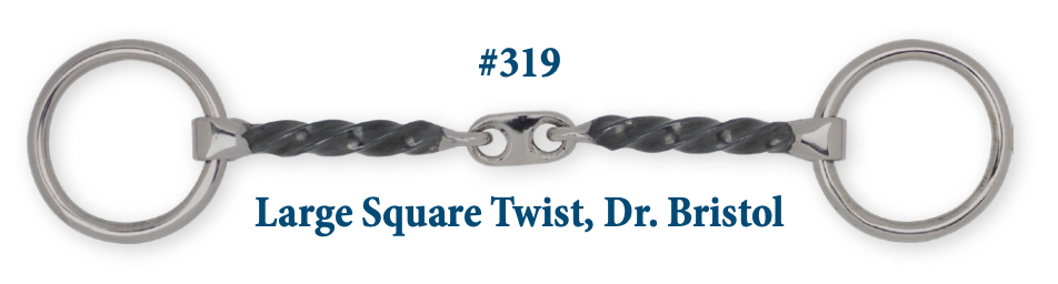 B319 Brad. Large Square Twist Dr. Bristol