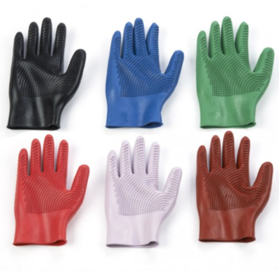 Equi-Essentials Curved Fingers Massage Glove