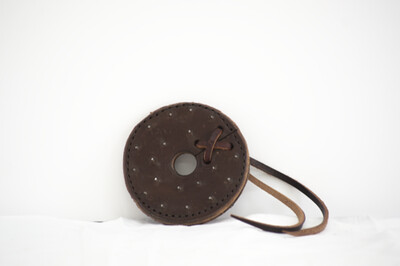Leather Bit Burrs w/ Metal Spikes