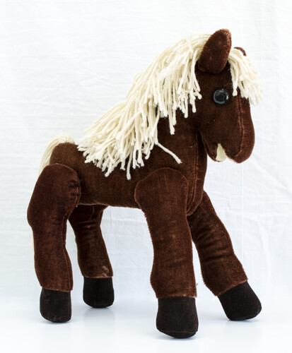 Yarn Mane Toy Horse