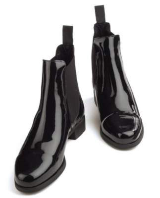 Ovation Finalist Patent Paddock Boots - Children's (Black)