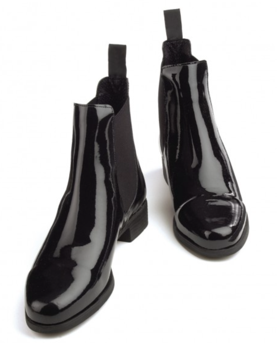 Ovation Finalist Patent Paddock Boots - Men's Black 9