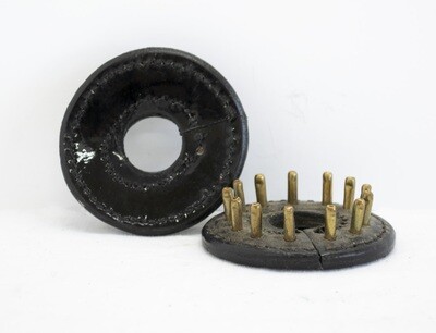Patent Leather Bit Burr (Black)