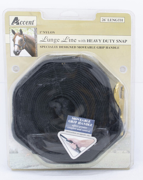 Accent 26' Nylon Lunge Line w/ Snap