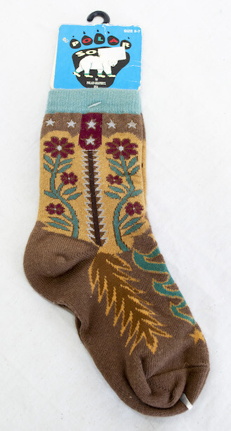 Polar Western Floral Socks