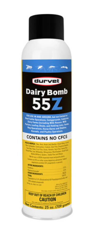 DurVet Dairy Bomb 55Z Bug Spray