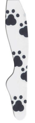 Ovation Zocks Boot Socks - White Paws