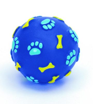 Rascals Vinyl Dog Bone Ball 3&quot;
