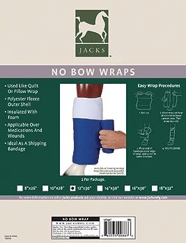 No Bow Wraps (Pair)