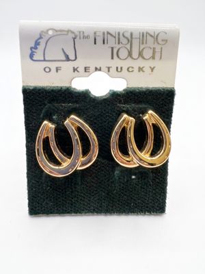 Double Horseshoe Earrings