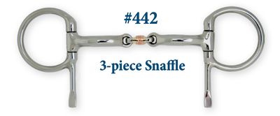 B442 3-Piece Snaffle