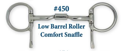 B450 Low Barrel Roller Comfort Snaffle