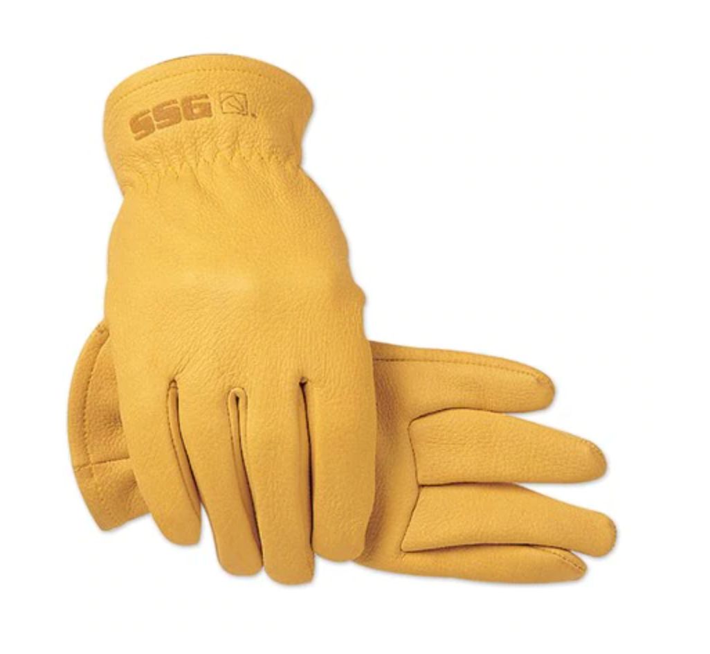 SSG 1600 Rancher Deerskin Work Gloves (Unlined)