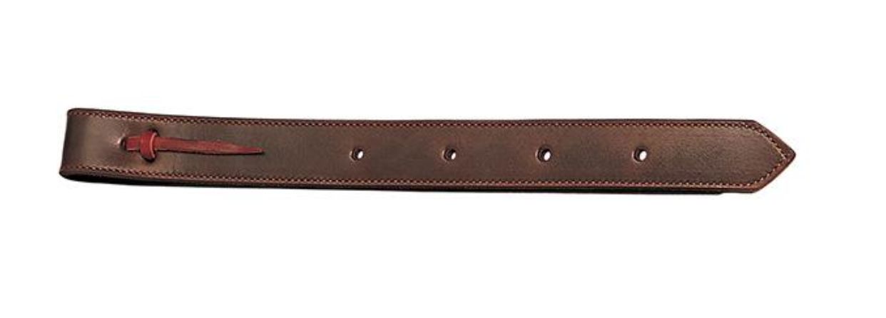 Off Billet Double Stitched Leather