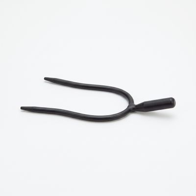 Black Slip On Blunt Spur 1.25"