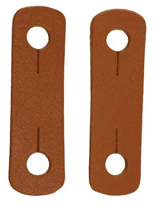 Peacock Stirrup Leather Tabs (Pair)
