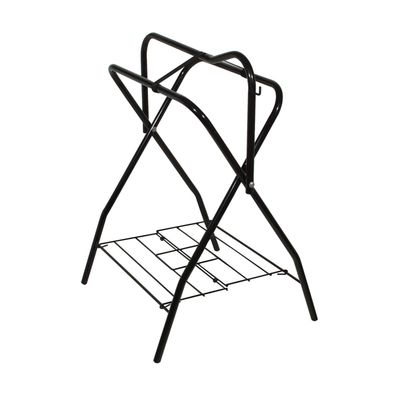 Folding Black Saddle Racks