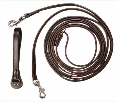 Walsh Leather English Style Draw Reins 3/4" 8006L
