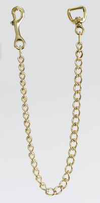 Solid Brass Lead Chain 30" (1" Wide)