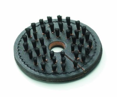 Leather Guard w/ Stiff Bristles