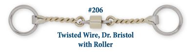 B206 Twisted Wire Dr. Bristol w/ Roller