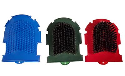 Grooming Mitt w/ Brush