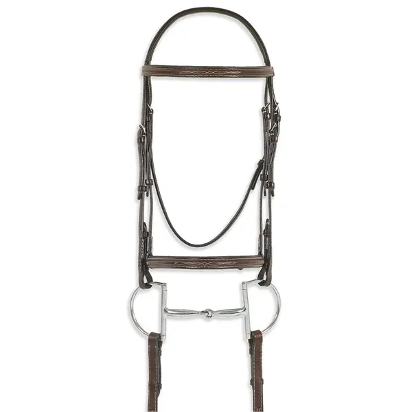 Pessoa Raised Fancy Stitch Bridle (w/o Reins)