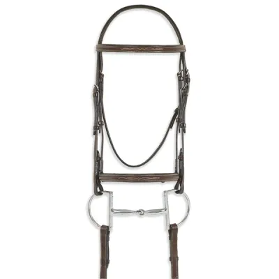 Pessoa Raised Fancy Stitch Bridle (w/o Reins)