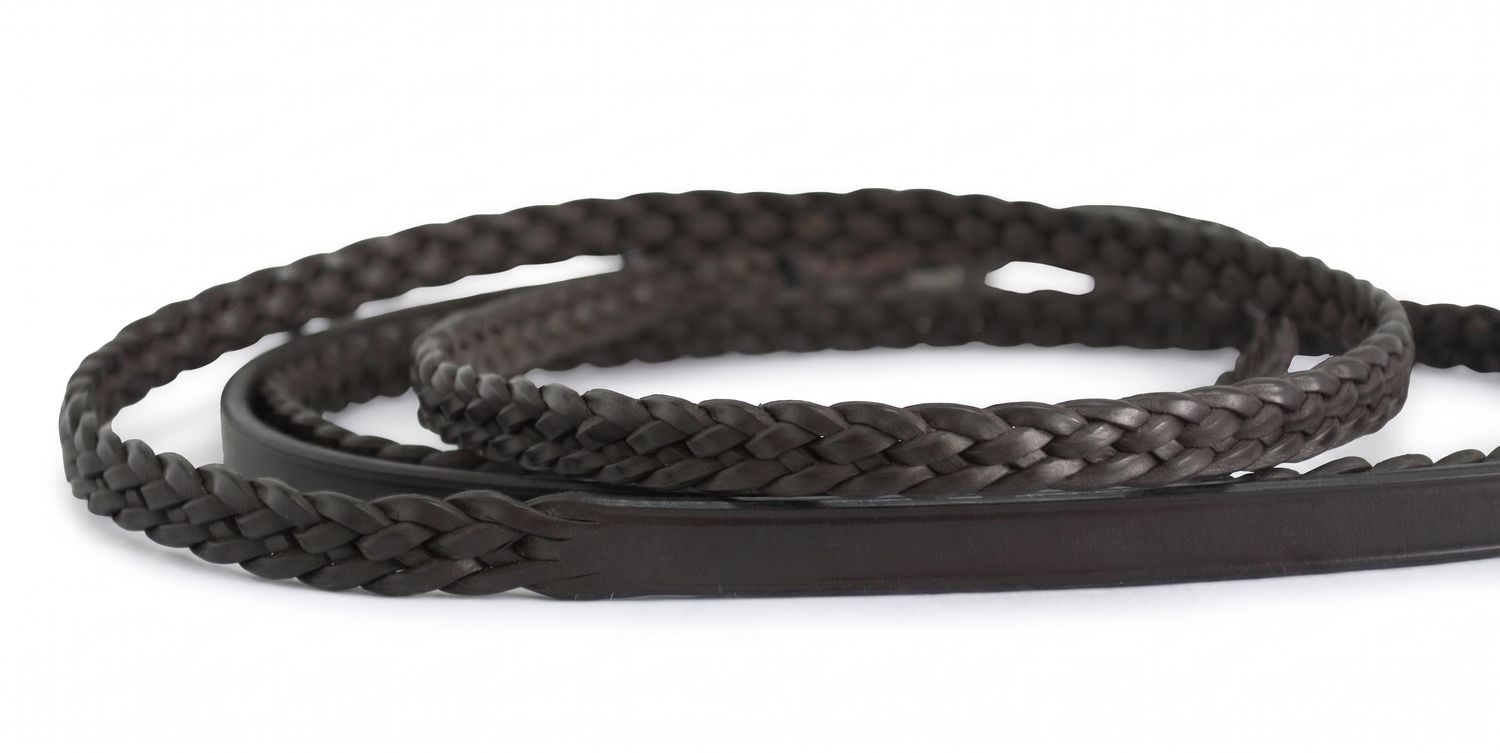 Blue Ribbon Plaited Reins