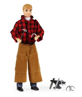 Jake - Farrier w/ Blacksmith Tools 8" Figure