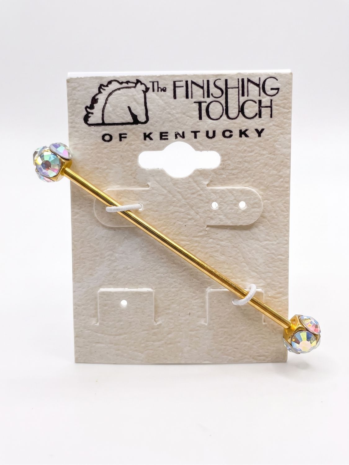 Tie Bar with Crystals