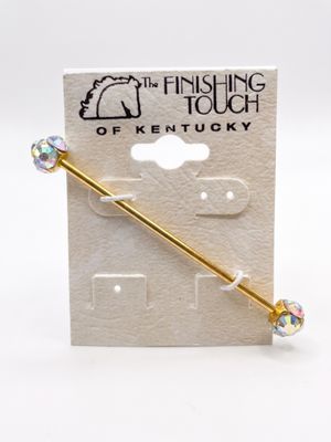 Tie Bar with Crystals