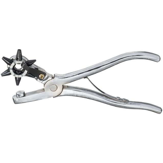 Tough-1 Solid Steel Rotary Leather Punch