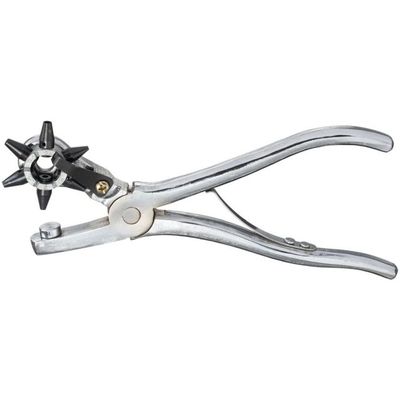 Tough-1 Solid Steel Rotary Leather Punch