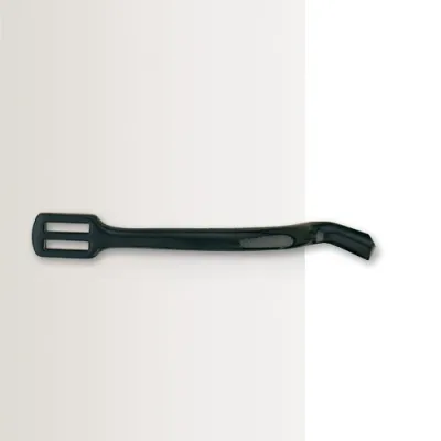 Centaur Black Strap On Prince of Wales Spurs 3/4"