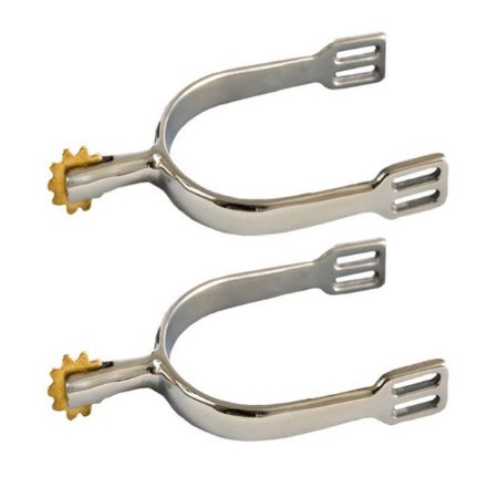 German Spurs - English Strap with Rowel